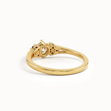 14k Gold Dainty Engagement Ring