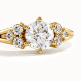 14k Gold Dainty Engagement Ring