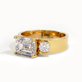 Bold Toi et Moi Engagement Ring - BRENNMORE