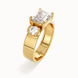 Bold Toi et Moi Engagement Ring - BRENNMORE 
