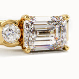 Bold Toi et Moi Engagement Ring - BRENNMORE 