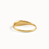 Personalized Birthflower Pinky Ring - BRENNMORE