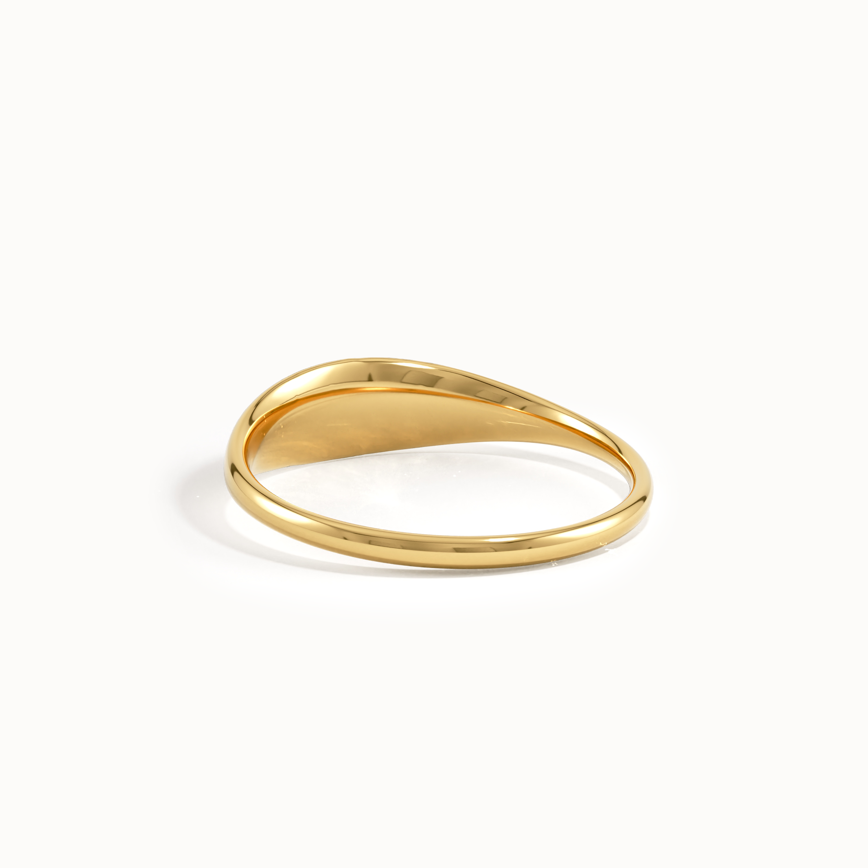 Personalized Birthflower Pinky Ring - BRENNMORE