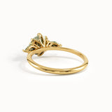 Natural Moss Agate Gemstone Ring - BRENNMORE 
