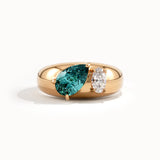 Toi et Moi Topaz Gemstone Ring - BRENNMORE