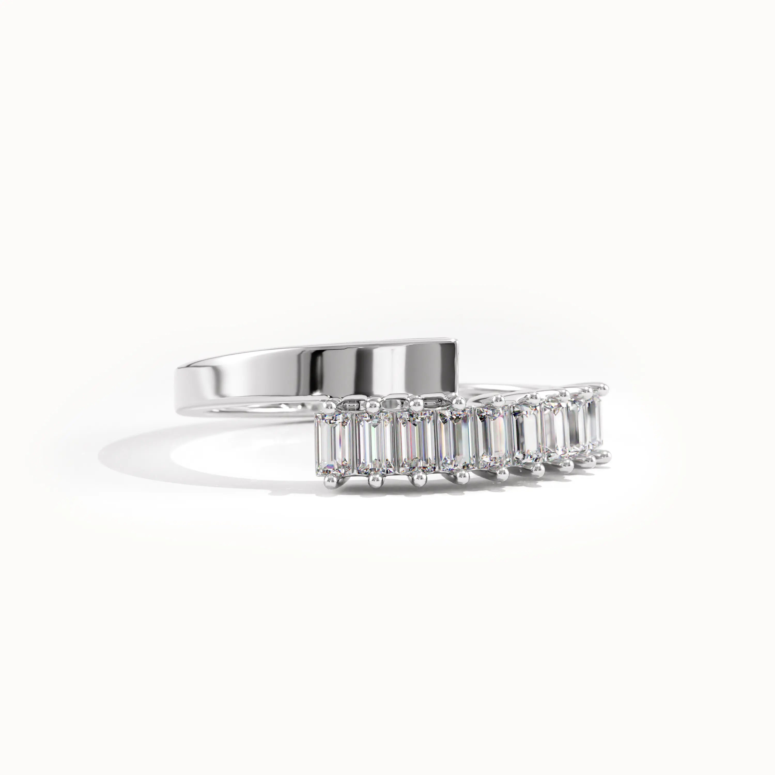 Baguette Wrap Around Statement Ring