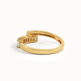 Baguette Wrap Around Statement Ring