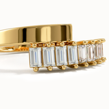 Baguette Wrap Around Statement Ring
