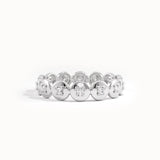 Eternity Circle Statement Ring in Gold