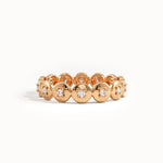 Eternity Circle Statement Ring in Gold - BRENNMORE 
