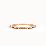 Thin Gold Stacking Ring - BRENNMORE
