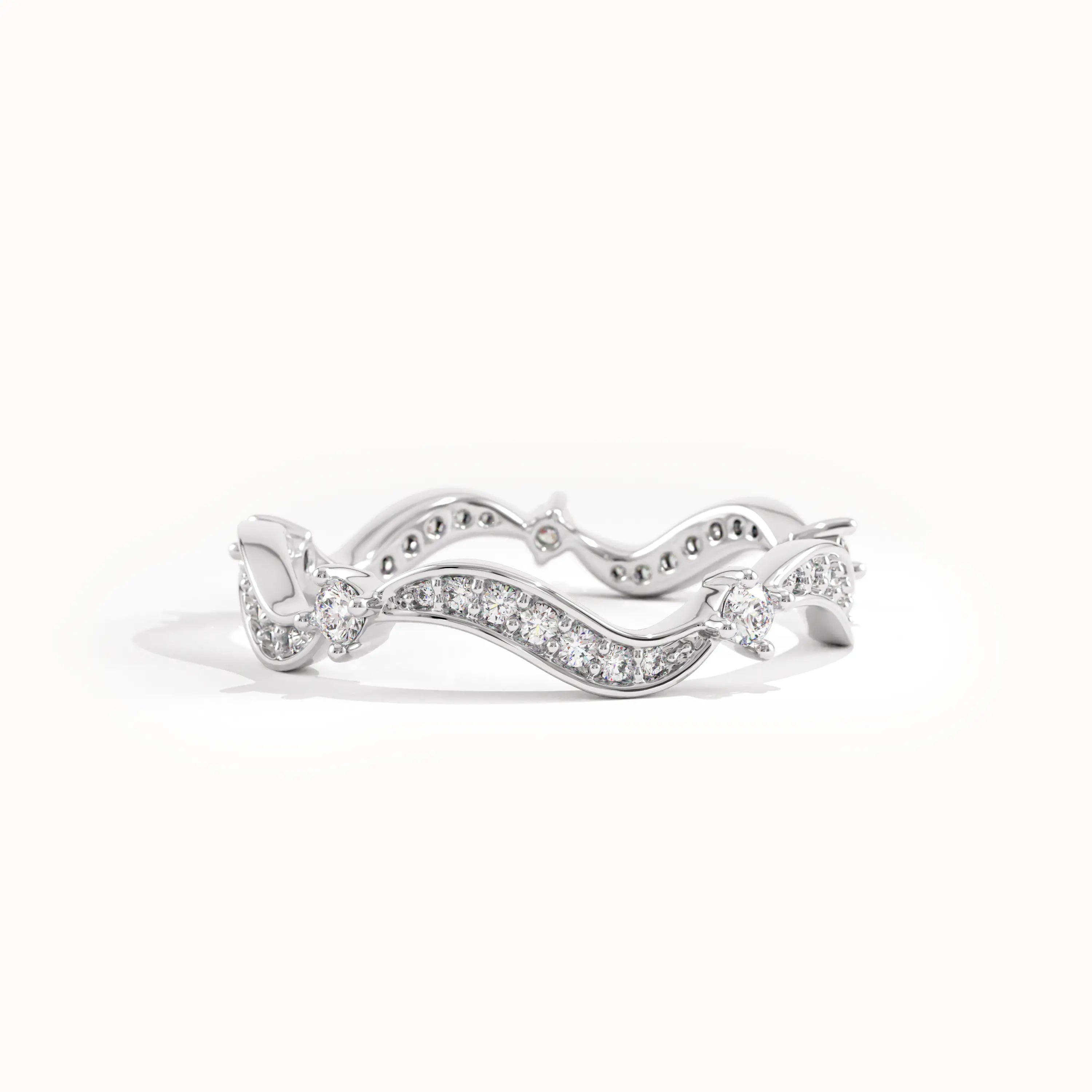 Ups and Downs Stacking Ring - BRENNMORE