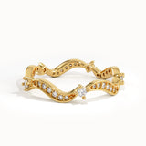 Ups and Downs Stacking Ring - BRENNMORE