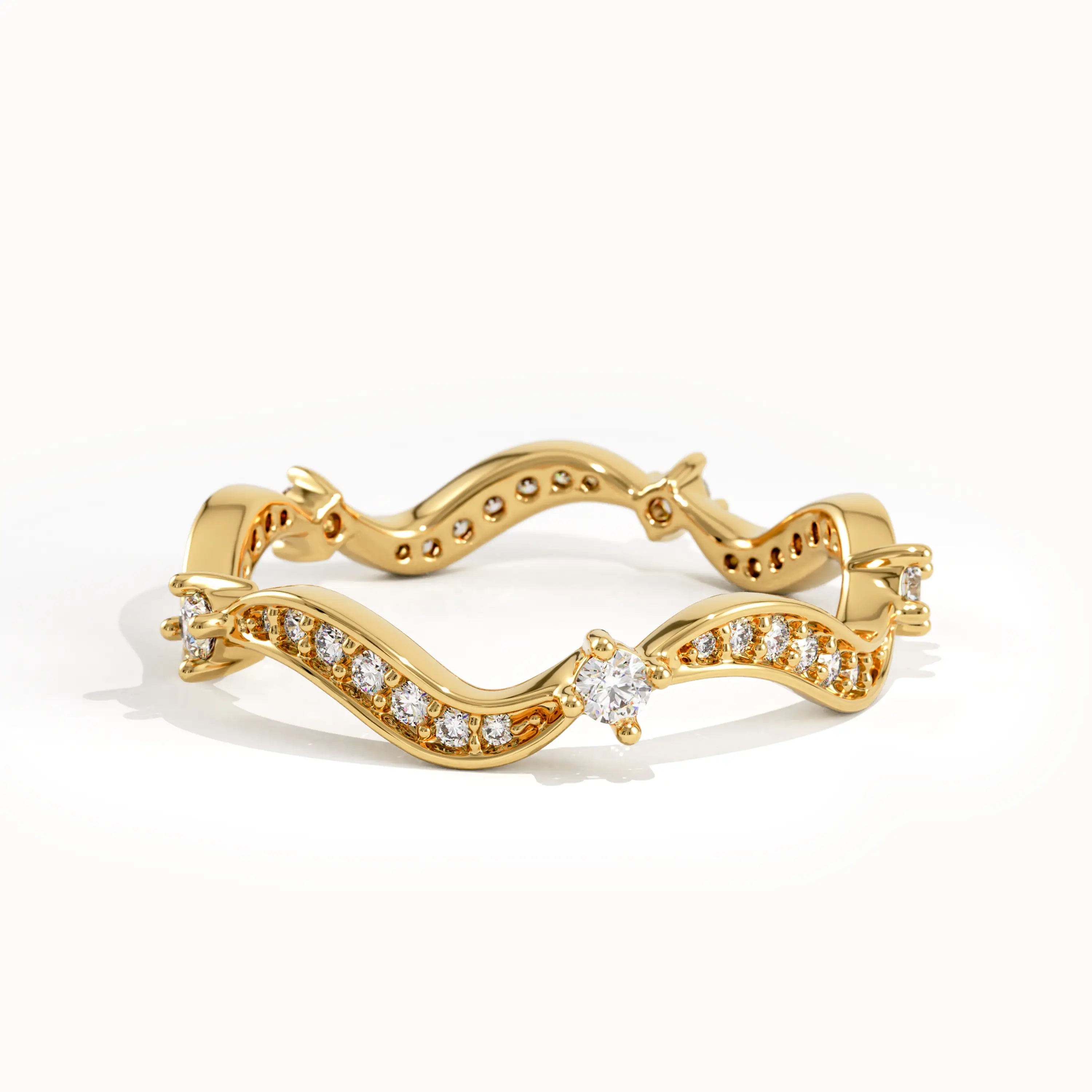 Ups and Downs Stacking Ring - BRENNMORE