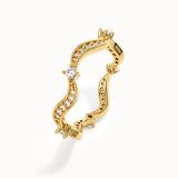 Ups and Downs Stacking Ring - BRENNMORE 