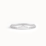 Unique Stacking Ring in 14k Gold