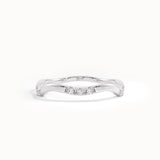 Curvy Band Slim Stacking Ring