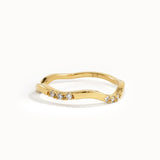 Curvy Band Slim Stacking Ring