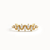 Marquise Ups and Downs Stacking Ring