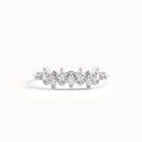 Marquise Ups and Downs Stacking Ring - BRENNMORE