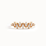 Marquise Ups and Downs Stacking Ring - BRENNMORE