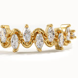 Marquise Ups and Downs Stacking Ring - BRENNMORE