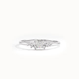 Cluster Lab Diamond Simple Stacking Ring