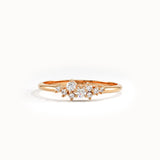 Cluster Lab Diamond Simple Stacking Ring - BRENNMORE