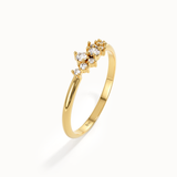 Cluster Lab Diamond Simple Stacking Ring - BRENNMORE