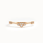 Vintage Slim Stackable Curve Ring - BRENNMORE