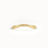 Ultra Slim Band Curve Ring - BRENNMORE