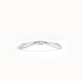 Ultra Slim Band Curve Ring