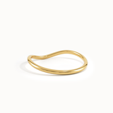 Ultra Slim Band Curve Ring - BRENNMORE