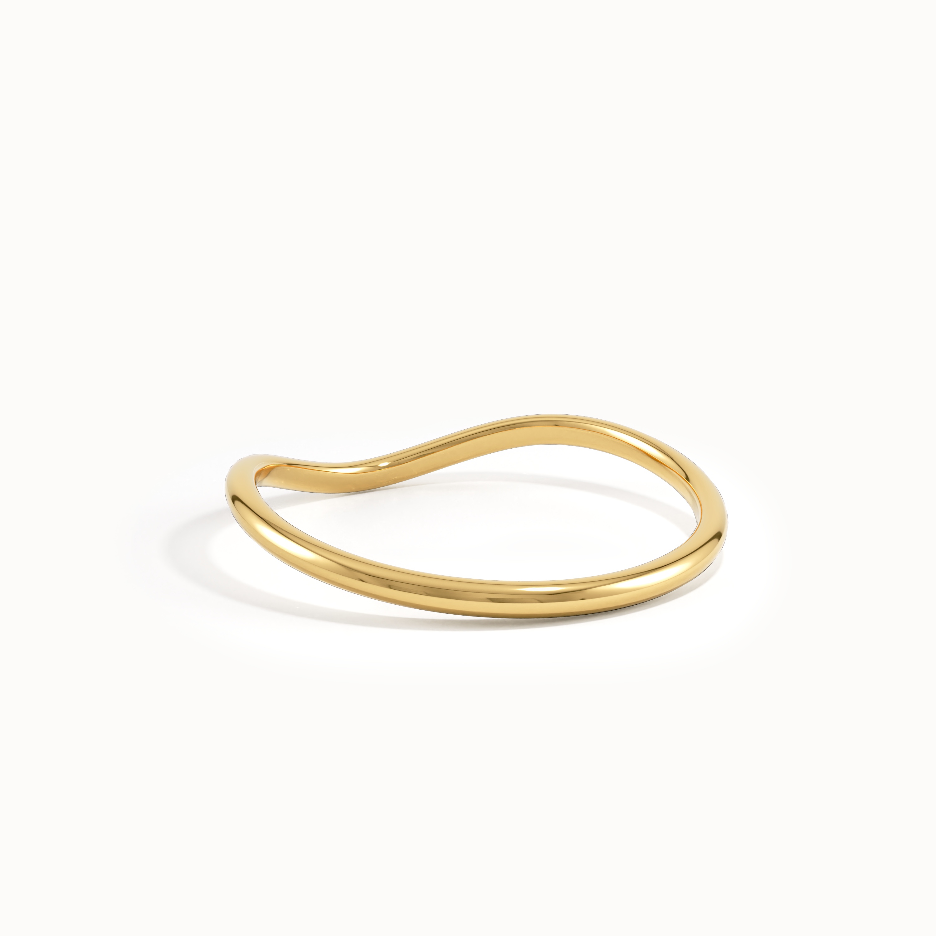 Ultra Slim Band Curve Ring - BRENNMORE
