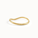Ultra Slim Band Curve Ring