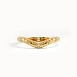 Pave Lab Diamond Celestial Curve Ring - BRENNMORE 