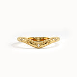 Pave Lab Diamond Celestial Curve Ring - BRENNMORE 