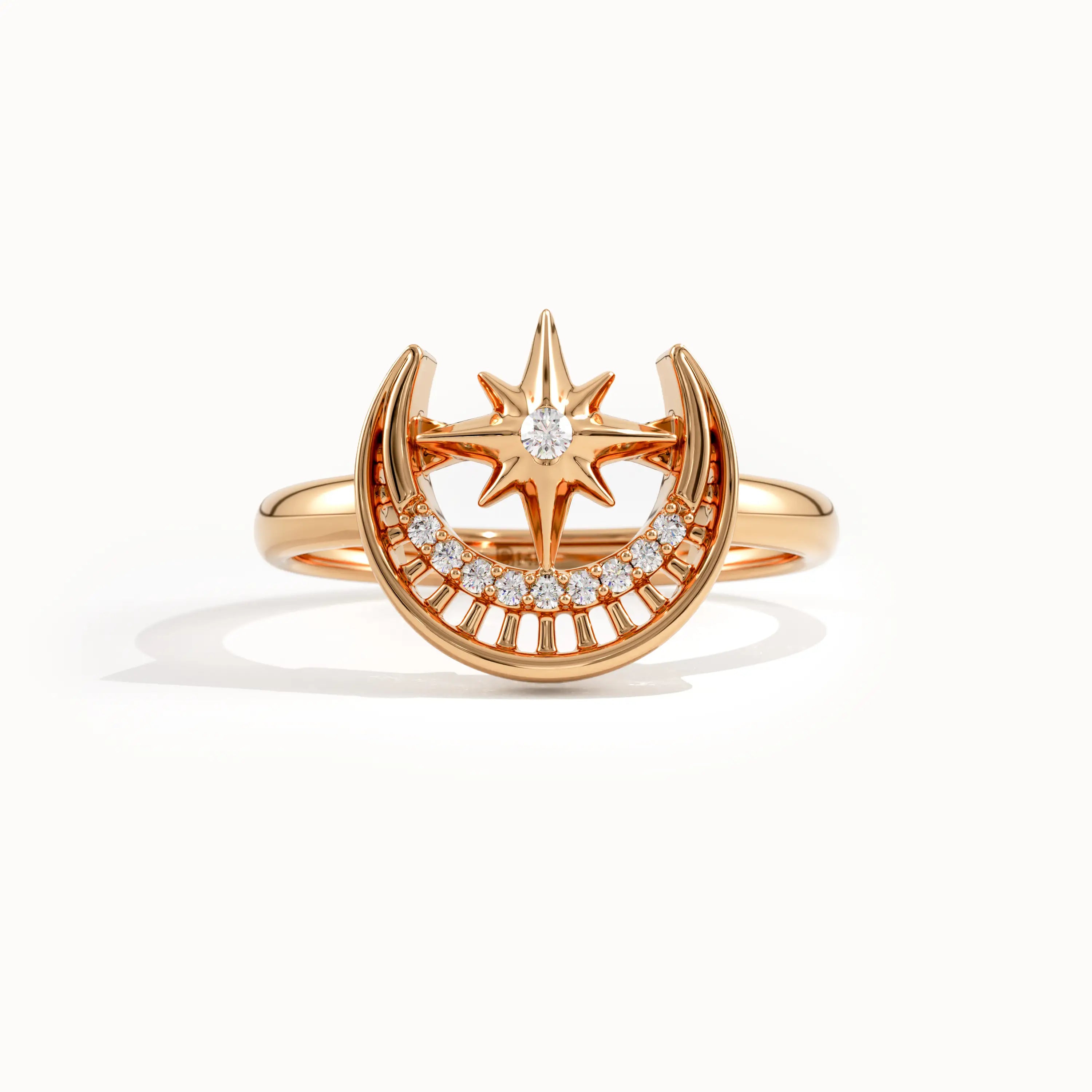 Unique Celestial Pinky Signet Ring - BRENNMORE 