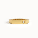 Simple Bar Pinky Singet Ring