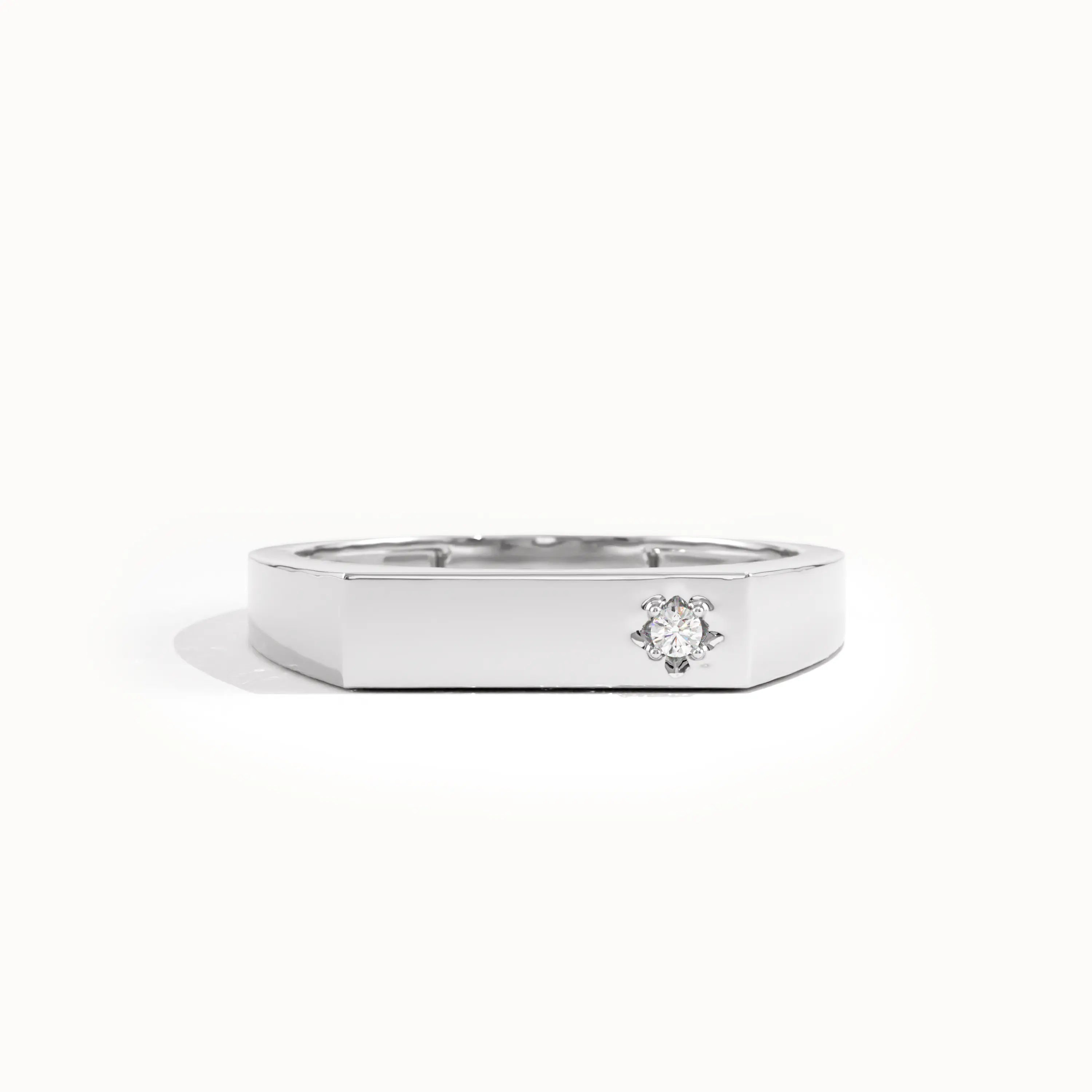 Simple Bar Pinky Singet Ring