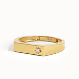 Simple Bar Pinky Singet Ring