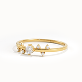 14k Gold Minimalist Promise Ring