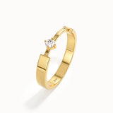 Unique Design Solo Promise Ring