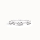 Tiny Flower Stacking Ring - BRENNMORE