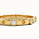 Bezel Wedding Band Ring