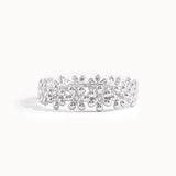 Eternity Daisy Flower Statement Ring - BRENNMORE 