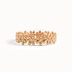 Eternity Daisy Flower Statement Ring - BRENNMORE 