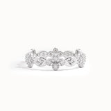 Simple Lab Diamond Statement Ring in Gold - BRENNMORE 