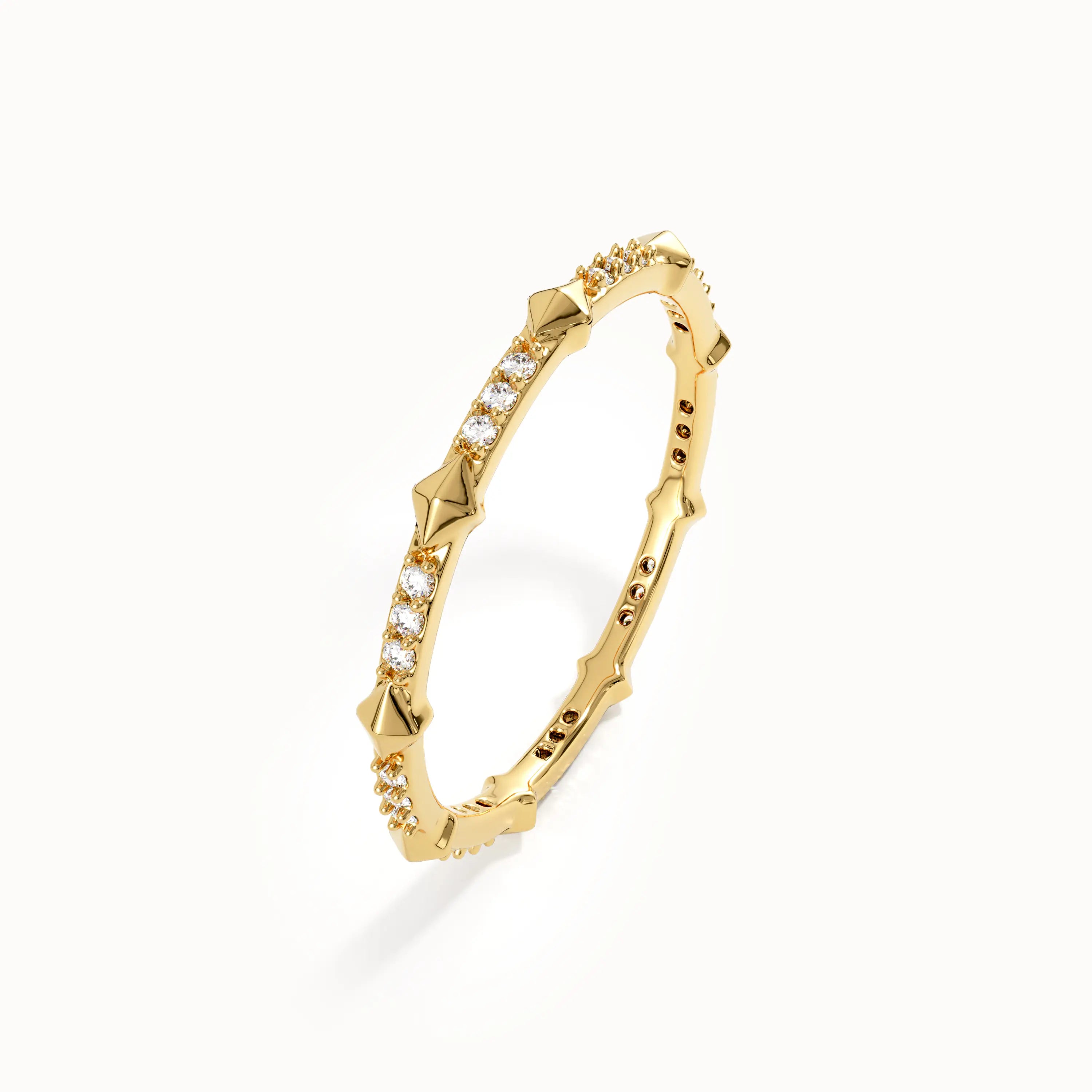 Slim Eternity Stacking Ring - BRENNMORE 