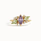 Lilac Chalcedony Engagement Ring